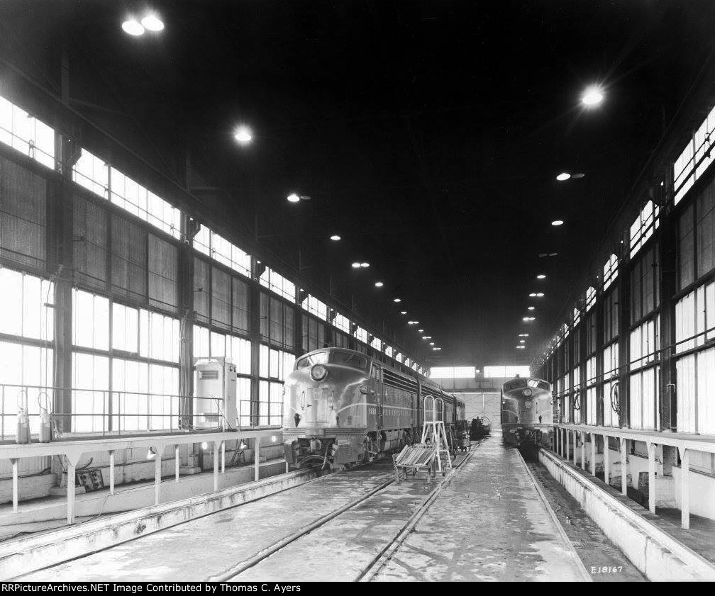 PRR Diesel Testing Facility, 1950